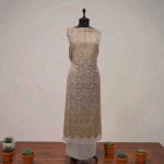 Silk Suit with Cashmeeri Kani Work 5