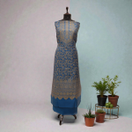 Silk Suit with Cashmeeri Kani Work 1